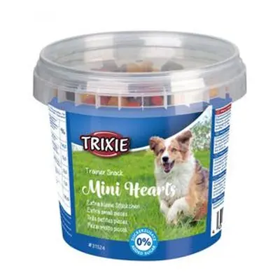 Trixie Trainer Snack Mini Hearts Kuře/jeh/losos 200g