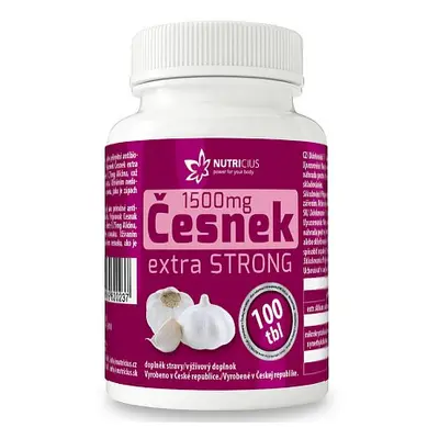 česnek Extra Strong 1500mg Tbl.100