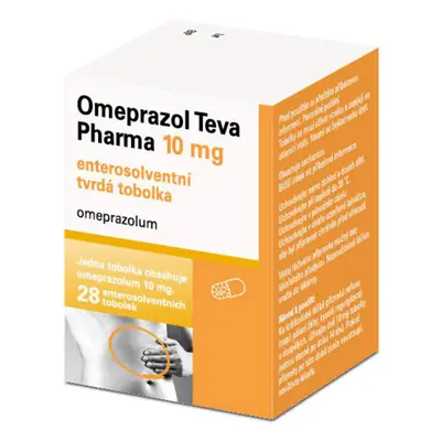 Omeprazol Teva Pharma 10mg 28 tobolek