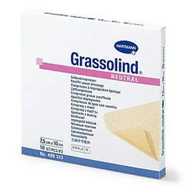 Kompres Grassolind Neutral Ster.7.5x10cm 50ks