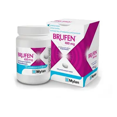 Brufen 400 mg 100 potahovaných tablet