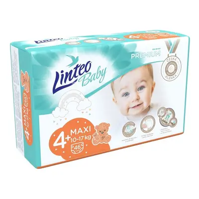 Dětské Plenky Linteo Baby Premium 4+ maxi 10-17kg 46ks