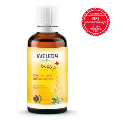 Weleda Olej Na Masáž Bříška Kojence 50ml