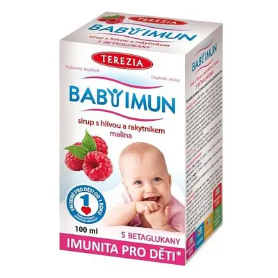 Baby Imun Sirup S Hlívou A Rakytníkem Malina 100ml