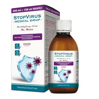 Stopvirus Medical Sirup Dr. Weiss 200+100ml Navíc