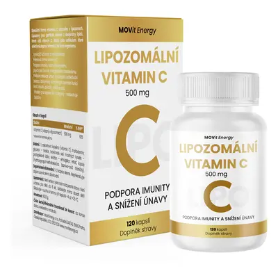 Movit Lipozomální Vitamin C 500 mg 120 kapslí