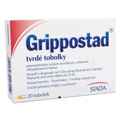 Grippostad tvrdé tobolky 20 ks