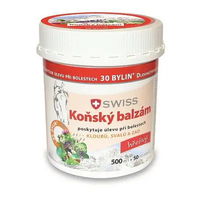 Koňský Balzám Swiss Hřejivý 500 + 50 Ml