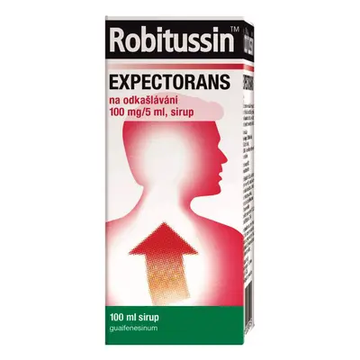 Robitussin expectorans na odkašlávání sirup 100ml