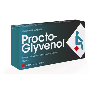 Procto-glyvenol čípek 10ks