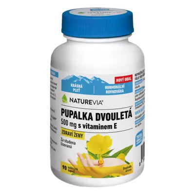 Naturevia Pupalka Dvouletá 500mg S Vit.e Cps.90