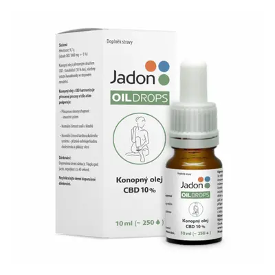 Jadon Oil Drops Konopný Olej Cbd 10% 10ml