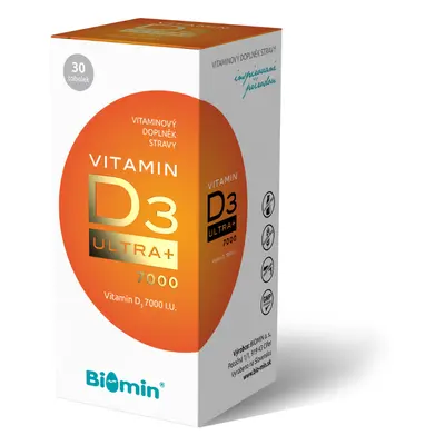 Biomin Vitamin D3 Ultra+ 7000 I.U. 30 tobolek