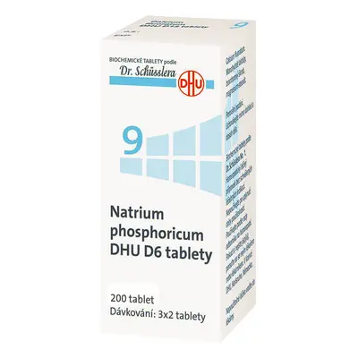 Natrium Phosphoricum Dhu d5-d30 neobalené tablety 200