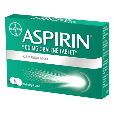 Aspirin 500mg 8 tablet