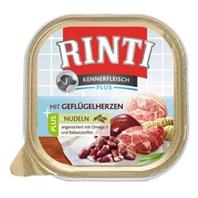 Rinti Dog Kennerfleisch vanička drůbeží srdíčka nudle 300g