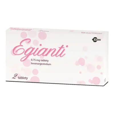 Egianti 0,75mg 2 tablety