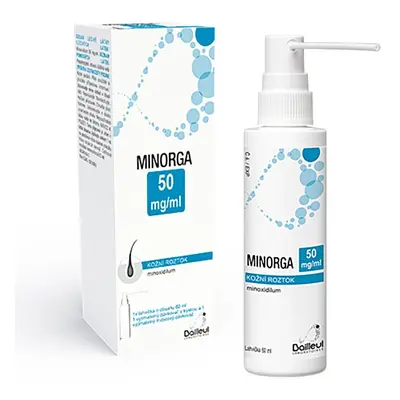 Minorga 50mg/ml kožní roztok 3x60ml