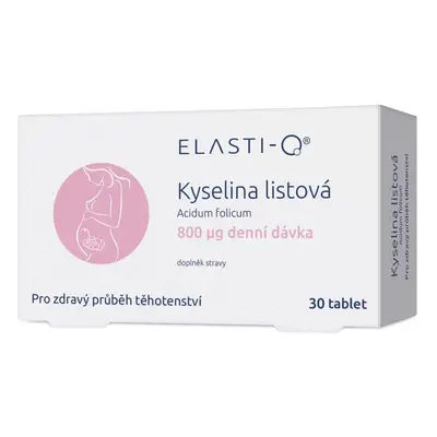 Elasti-Q kyselina listová 800 μg 30 tablet