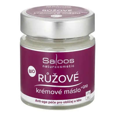 Saloos Růžové Krémové Máslo+q10 Bio 110ml