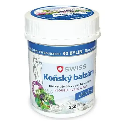 Koňský Balzám Swiss Chladivý 250 + 50 Ml