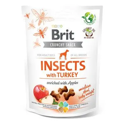 Brit Care Dog Crunchy Cracker Insects Turkey Apples 200g