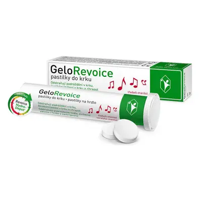 Gelorevoice Pastilky Do Krku Třešeň-mentol 20ks