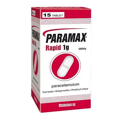 Paramax Rapid 1g 15 tablet