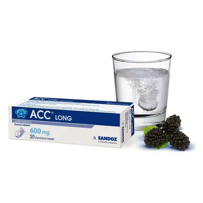 Acc Long 600mg 20 šumivých tablet