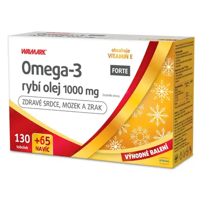 Walmark Omega 3 Forte 130+65 tobolek zdarma