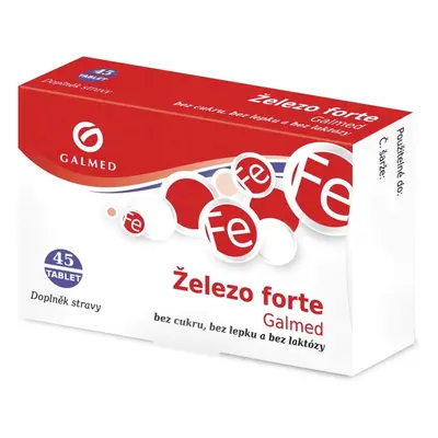 Železo forte 45 tablet Galmed