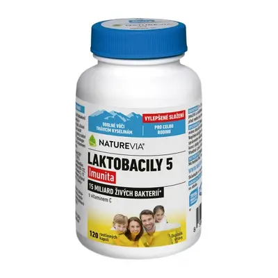 Naturevia Laktobacily 5 Imunita Cps.120