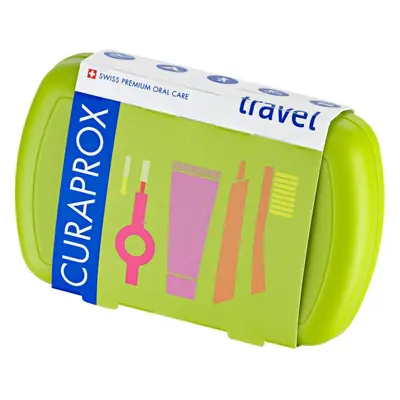 Curaprox Travel set cestovní sada zelená