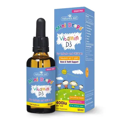 Vitamin D3 Kapky Pro Děti A Kojence 50ml