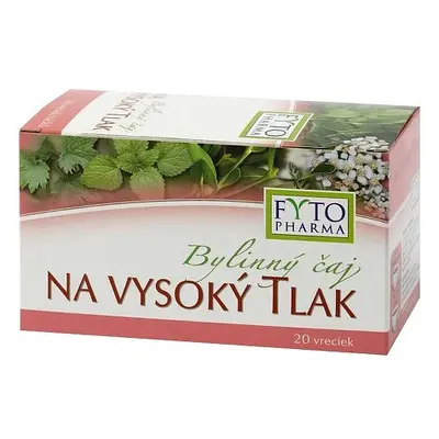 Bylinný čaj Na Vysoký Tlak 20x1.25g Fytopharma