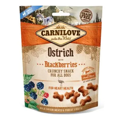 Carnilove Dog Crunchy Snack ostrich&blackberries 200g