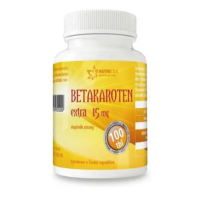 Betakaroten Extra 15mg Tbl.100