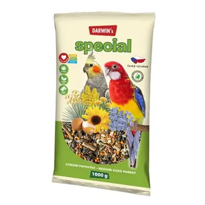 Darwin S Střední Papoušek Special 1kg