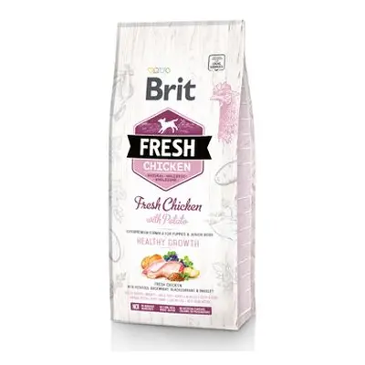 Brit Fresh Dog Chicken&potato Puppy Healthygrowth2,5kg