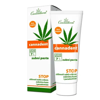 Cannaderm Cannadent zubní pasta new 75g