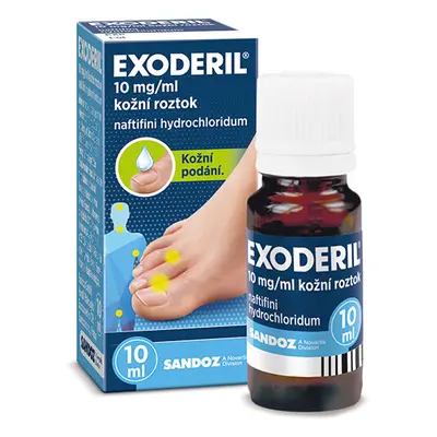 Exoderil 10mg/ml kožní roztok 10ml