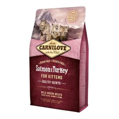 Carnilove Cat salmon & turkey for kittens Hg 2kg