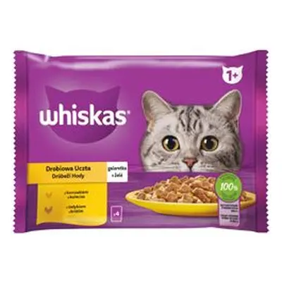 Whiskas Kapsa Core drůbeží v želé 4x85g