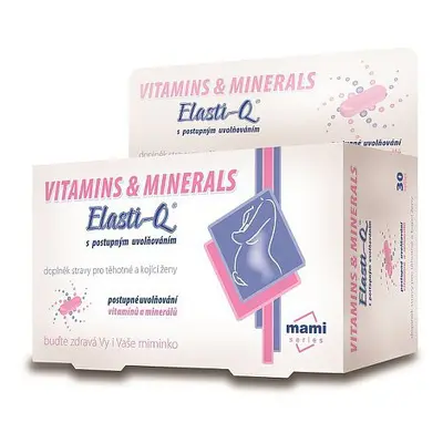 Elasti-q Vitamins & Minerals S Post.uvolňov.tbl.30