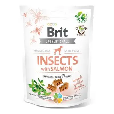 Brit Care Dog Crunchy Cracker Insects Salmon Thyme 200g