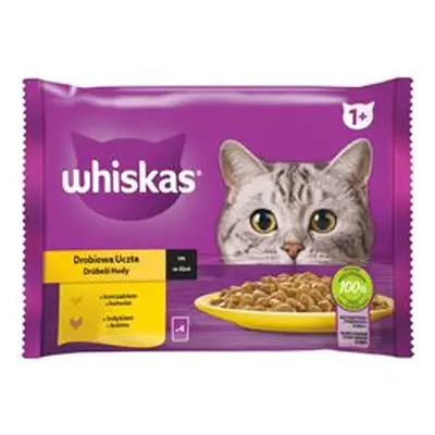 Whiskas Kapsa Core drůbeží ve šťávě 4x85g