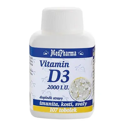 Medpharma Vitamin D3 2000 I.u. Tobolek 107