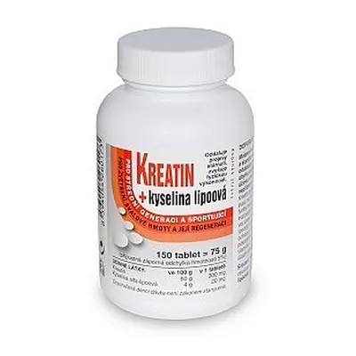 Naturvita Kreatin+kyselina Lipoová Tbl.150