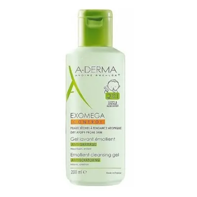 A-derma Exomega Control zvláčňující mycí gel 2v1 200ml