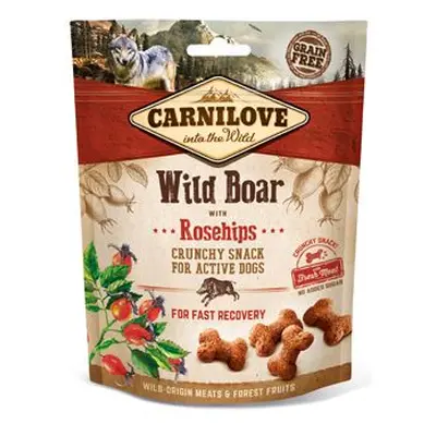 Carnilove Dog Crunchy Snack wild boar&rosehips 200g